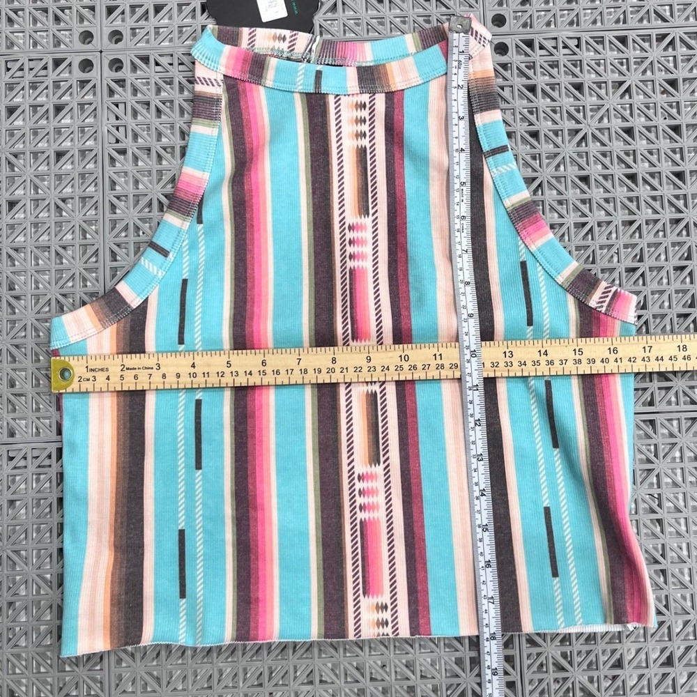NWT Sterling Kreek Beat of Your Heart Southwest Crop Top Pants Set LARGE‎ - Picture 9 of 12